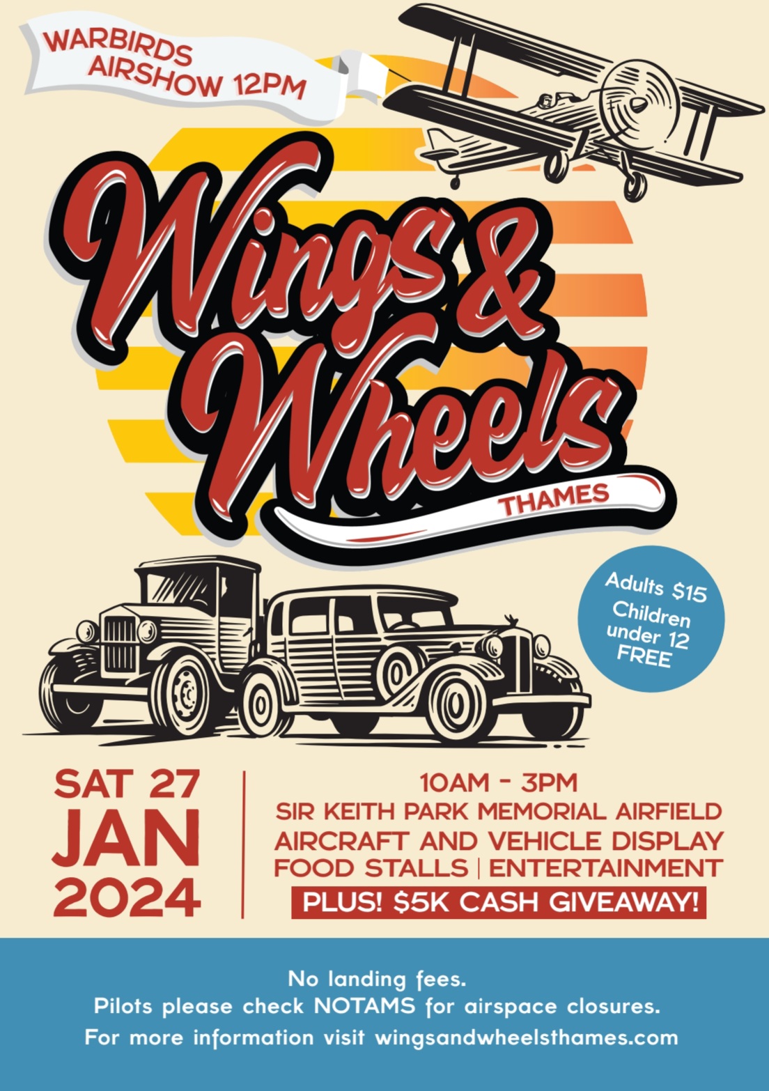 Wings and Wheels Thames AOPA NZ